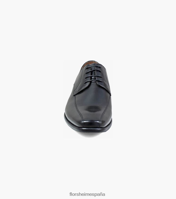 Postino 2 Bike Toe Oxford Florsheim hombres LPVB4P194 calzado negro liso - Imagen 6