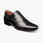 postino 2 puntera lisa balmoral oxford Florsheim hombres LPVB4P126 calzado negro liso