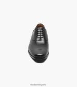 postino 2 puntera lisa balmoral oxford Florsheim hombres LPVB4P126 calzado negro liso - Imagen 6
