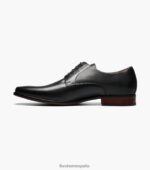 postino 2 puntera lisa oxford Florsheim hombres LPVB4P128 calzado negro - Imagen 5