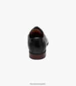 postino 2 puntera lisa oxford Florsheim hombres LPVB4P128 calzado negro - Imagen 7