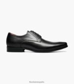 postino 2 puntera lisa oxford Florsheim hombres LPVB4P129 calzado negro liso - Imagen 2