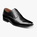 postino 2 puntera lisa oxford Florsheim hombres LPVB4P129 calzado negro liso