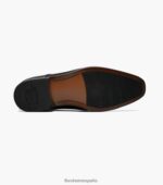 postino 2 puntera lisa oxford Florsheim hombres LPVB4P129 calzado negro liso - Imagen 3