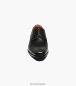 postino 2 puntera lisa oxford Florsheim hombres LPVB4P129 calzado negro liso - Imagen 6