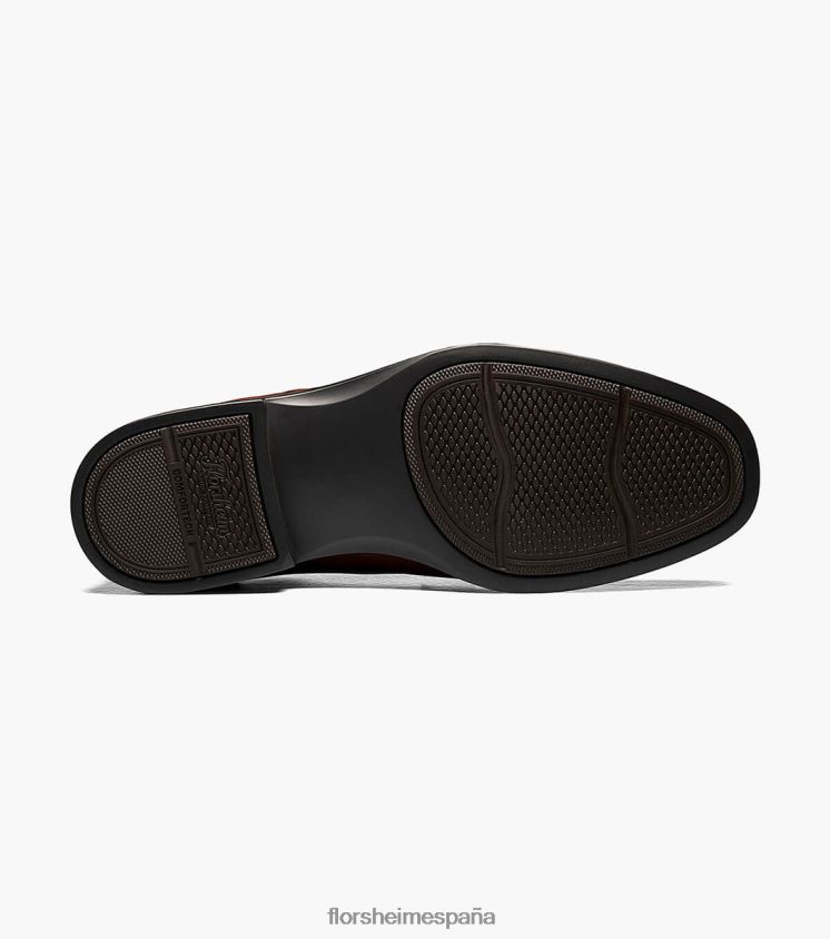 Previsión de puntera de bicicleta impermeable oxford Florsheim hombres LPVB4P209 calzado coñac - Imagen 3