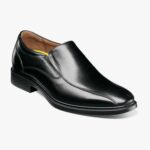 Previsión de puntera de bicicleta impermeable sin cordones Florsheim hombres LPVB4P210 calzado negro