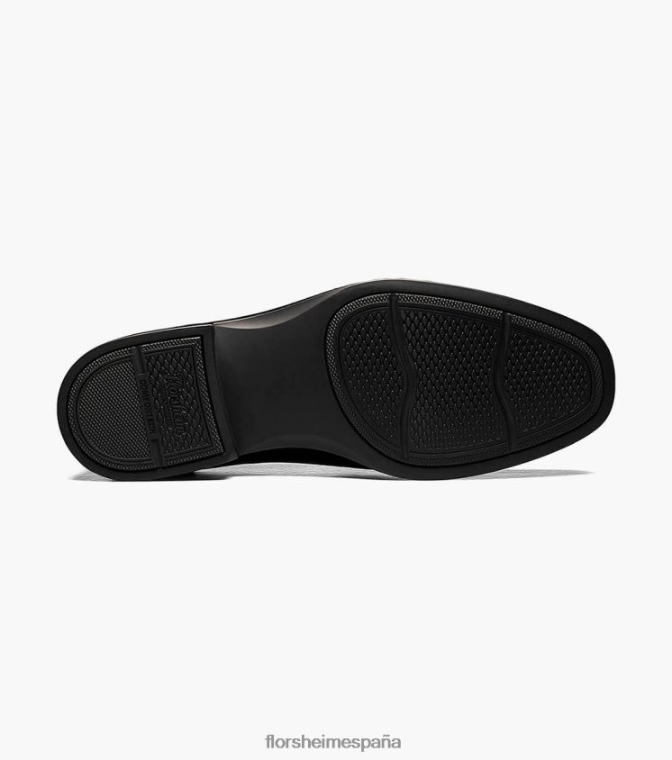 Previsión de puntera de bicicleta impermeable sin cordones Florsheim hombres LPVB4P210 calzado negro - Imagen 3