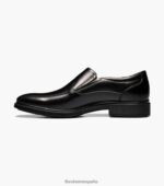 Previsión de puntera de bicicleta impermeable sin cordones Florsheim hombres LPVB4P210 calzado negro - Imagen 5