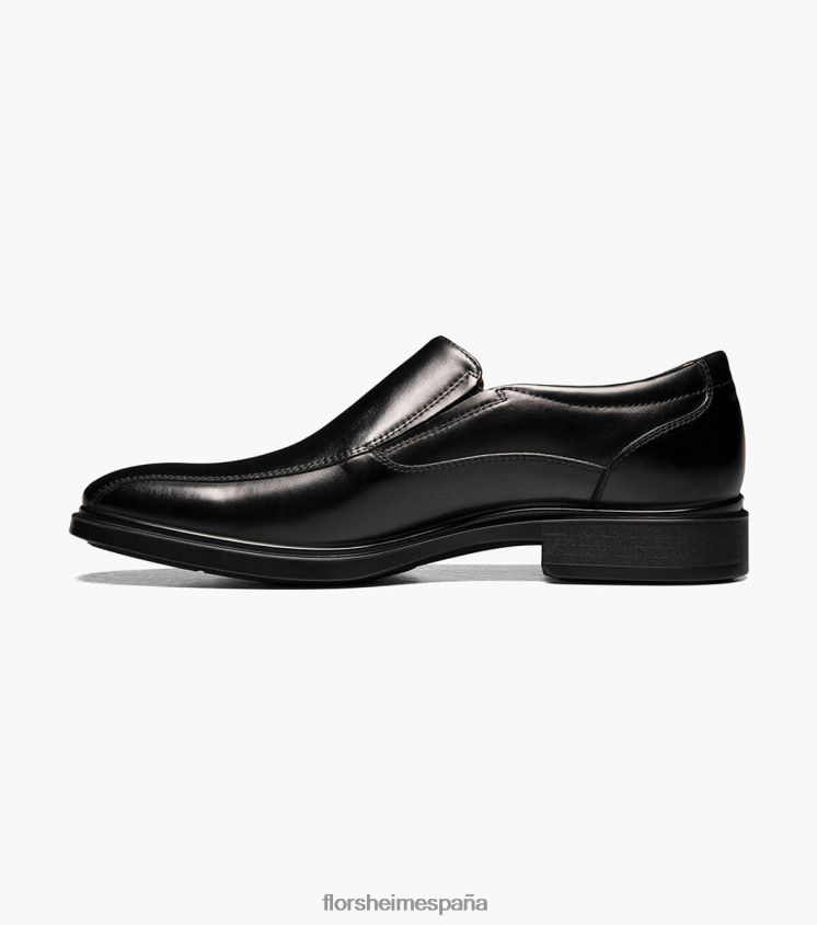 Previsión de puntera de bicicleta impermeable sin cordones Florsheim hombres LPVB4P210 calzado negro - Imagen 5