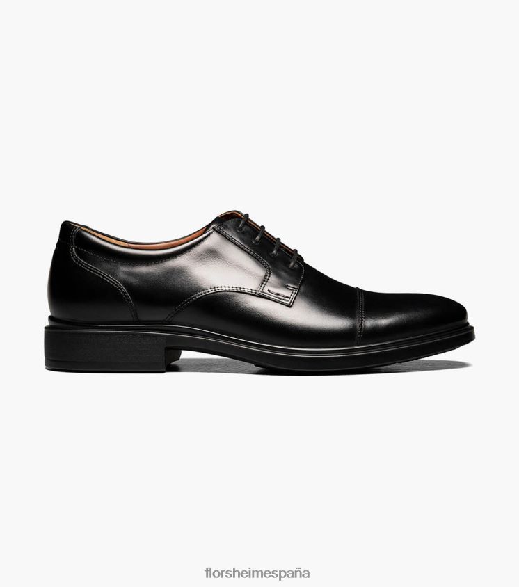 Previsión impermeable con puntera Oxford Florsheim hombres LPVB4P206 calzado negro - Imagen 2