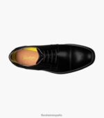 Previsión impermeable con puntera Oxford Florsheim hombres LPVB4P206 calzado negro - Imagen 4