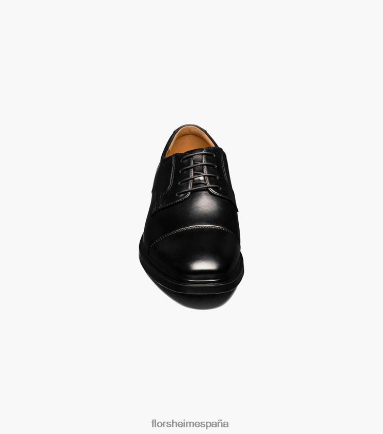 Previsión impermeable con puntera Oxford Florsheim hombres LPVB4P206 calzado negro - Imagen 6