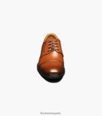 Previsión impermeable con puntera Oxford Florsheim hombres LPVB4P207 calzado coñac - Imagen 6