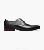 puntera angelo oxford Florsheim hombres LPVB4P67 calzado negro - Imagen 2