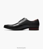 puntera angelo oxford Florsheim hombres LPVB4P67 calzado negro - Imagen 5