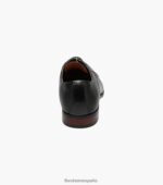 puntera angelo oxford Florsheim hombres LPVB4P67 calzado negro - Imagen 7
