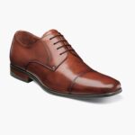 puntera angelo oxford Florsheim hombres LPVB4P68 calzado coñac