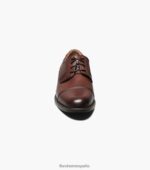 puntera central oxford Florsheim hombres LPVB4P286 calzado coñac - Imagen 7