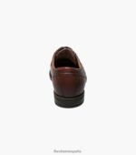 puntera central oxford Florsheim hombres LPVB4P286 calzado coñac - Imagen 8