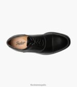 puntera dailey oxford Florsheim hombres LPVB4P236 calzado negro - Imagen 4