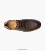 puntera norwalk oxford Florsheim hombres LPVB4P86 calzado marrón ch - Imagen 4