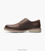 puntera norwalk oxford Florsheim hombres LPVB4P86 calzado marrón ch - Imagen 5