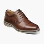 puntera norwalk oxford Florsheim hombres LPVB4P88 calzado coñac caído
