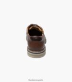 puntera norwalk oxford Florsheim hombres LPVB4P88 calzado coñac caído - Imagen 7