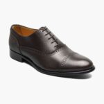 ravel cap toe oxford Florsheim hombres LPVB4P63 calzado marron oscuro
