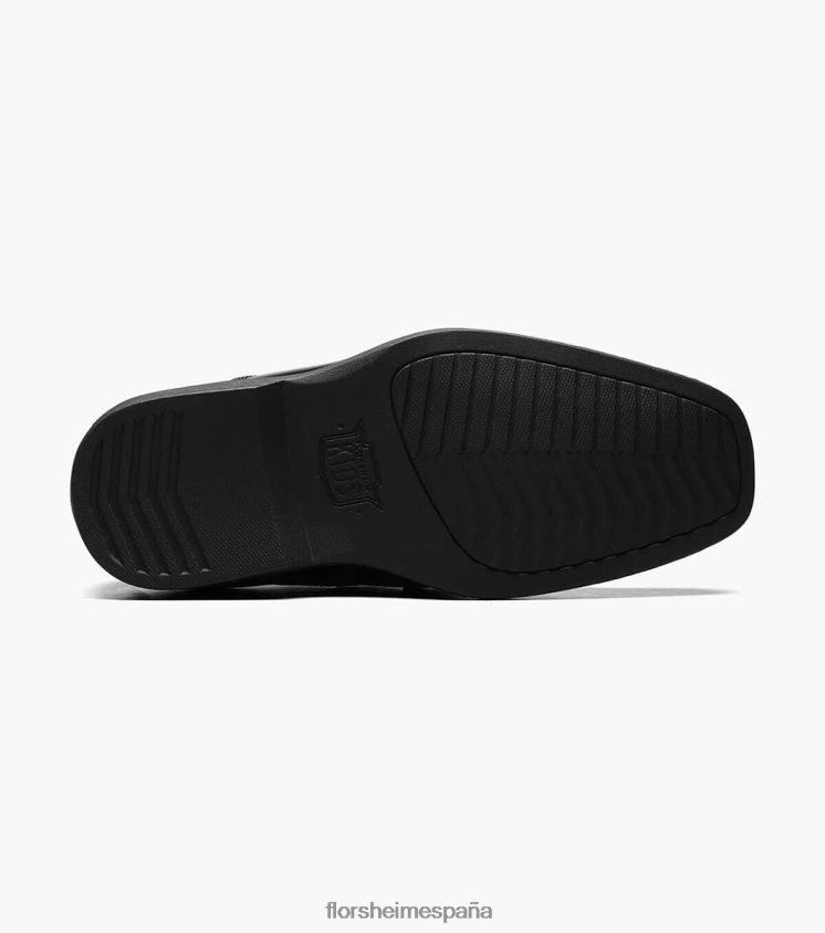 revelar jr. moc toe monk strap oxford Florsheim niños LPVB4P485 calzado negro - Imagen 3