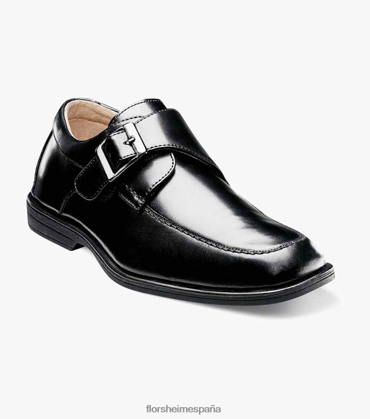 revelar_jr_moc_toe_monk_strap_oxford_florsheim_ninos_lpvb4p485_calzado_negro.jpg revelar jr. moc toe monk strap oxford Florsheim niños LPVB4P485 calzado negro - Imagen 1