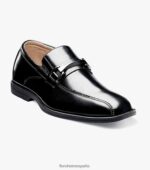 revelar jr. mocasines bike toe bit Florsheim niños LPVB4P486 calzado negro