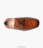 revelar jr. oxford de punta de ala Florsheim niños LPVB4P483 calzado coñac - Imagen 4