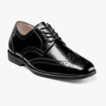 revelar jr. oxford de punta de ala Florsheim niños LPVB4P484 calzado negro