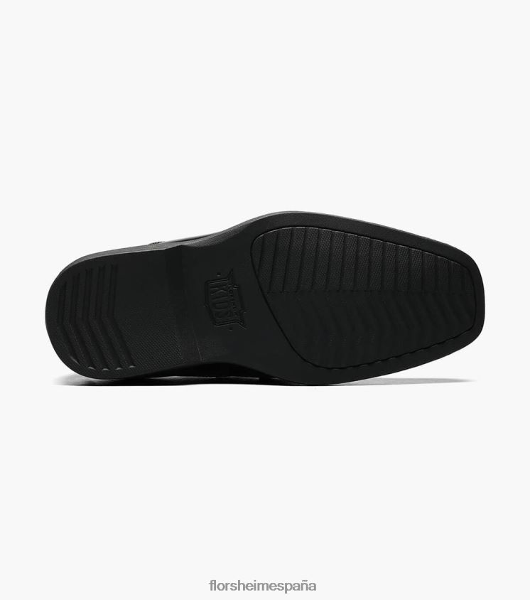 revelar jr. puntera de bicicleta Florsheim niños LPVB4P488 calzado negro - Imagen 3