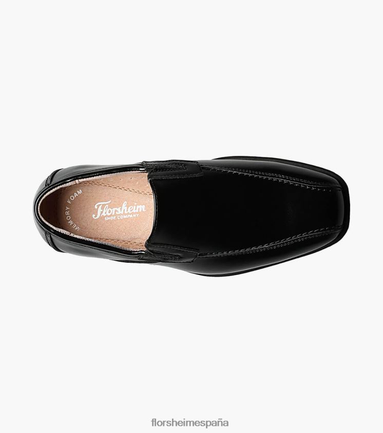 revelar jr. puntera de bicicleta Florsheim niños LPVB4P488 calzado negro - Imagen 4