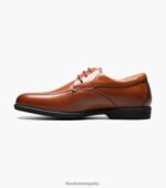 revelar jr. puntera de bicicleta oxford Florsheim niños LPVB4P489 calzado coñac - Imagen 5