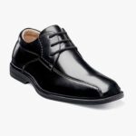 revelar jr. puntera de bicicleta oxford Florsheim niños LPVB4P490 calzado negro
