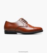 revelar jr. puntera oxford Florsheim niños LPVB4P470 calzado coñac - Imagen 2
