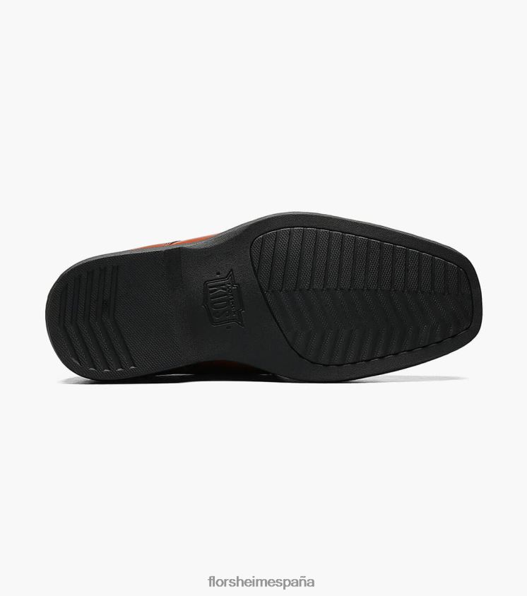 revelar jr. puntera oxford Florsheim niños LPVB4P470 calzado coñac - Imagen 3
