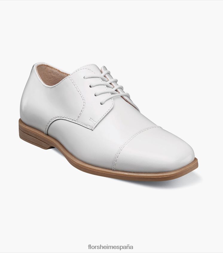 revelar_jr_puntera_oxford_florsheim_ninos_lpvb4p472_calzado_blanco.jpg revelar jr. puntera oxford Florsheim niños LPVB4P472 calzado blanco - Imagen 1