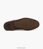 rucci puntera lisa oxford Florsheim hombres LPVB4P56 calzado coñac - Imagen 3