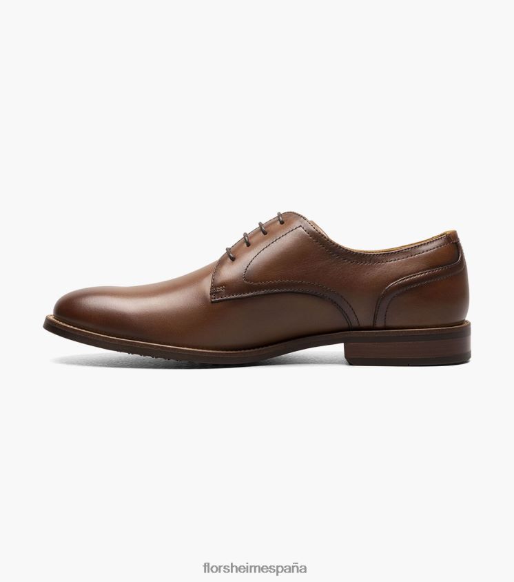 rucci puntera lisa oxford Florsheim hombres LPVB4P56 calzado coñac - Imagen 5