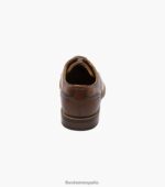 rucci puntera lisa oxford Florsheim hombres LPVB4P56 calzado coñac - Imagen 7