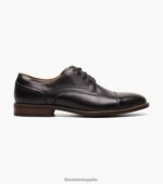 rucci puntera oxford Florsheim hombres LPVB4P54 calzado negro - Imagen 2