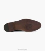 russell puntera lisa oxford Florsheim hombres LPVB4P62 calzado negro - Imagen 3