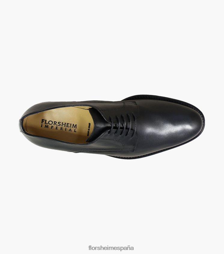 russell puntera lisa oxford Florsheim hombres LPVB4P62 calzado negro - Imagen 4