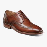 salerno wingtip oxford Florsheim hombres LPVB4P250 calzado coñac
