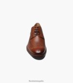 salerno wingtip oxford Florsheim hombres LPVB4P250 calzado coñac - Imagen 6
